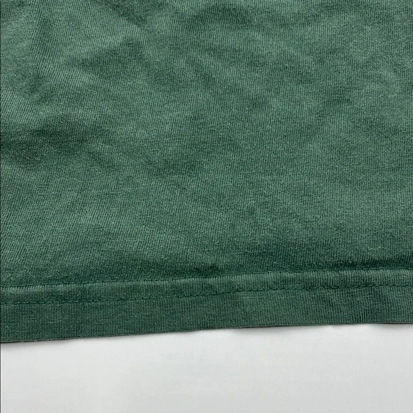 Vintage Polo Ralph Laurem Men's T Shirt XL Green Cotton Made In USA Short Sleeve - Picture 14 of 15